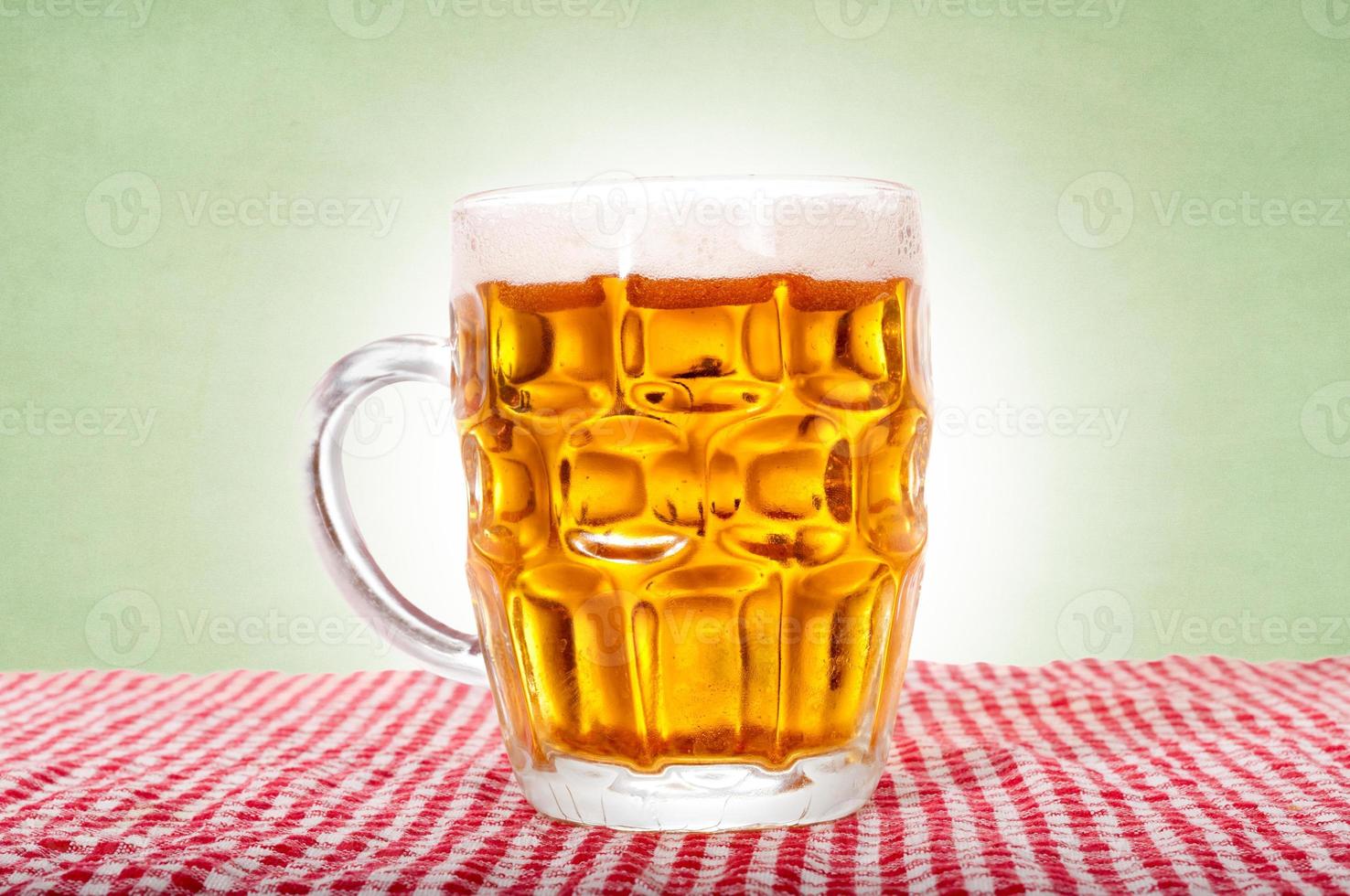 Glass of beer photo