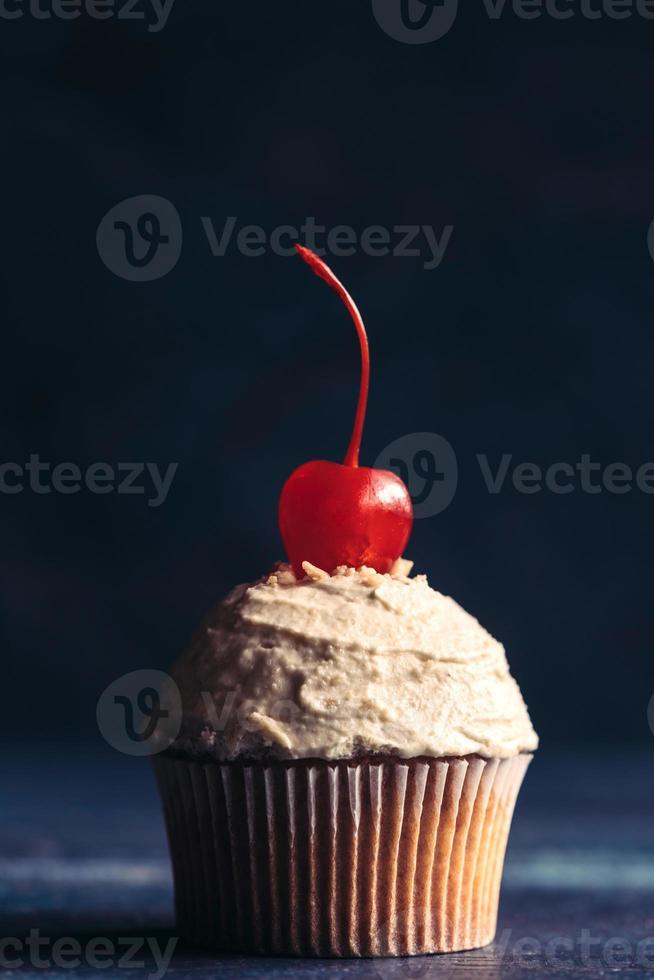 Homemade sweet cupcake photo