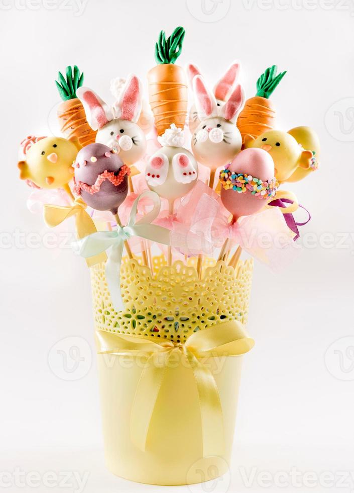 Easter cake pops photo