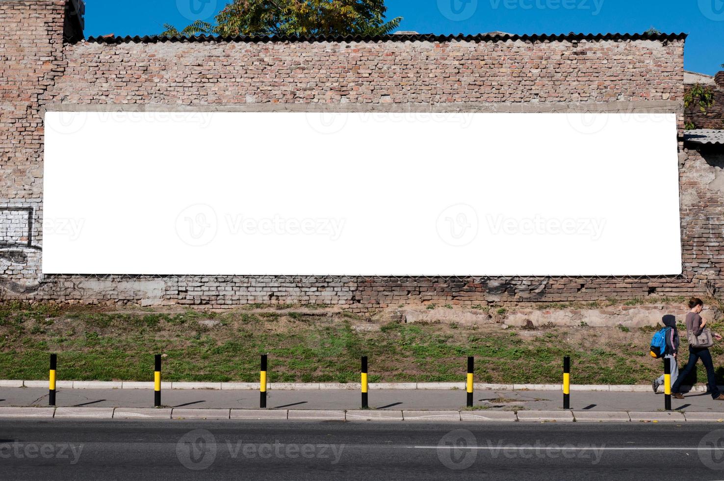 Billboard on the bricks photo