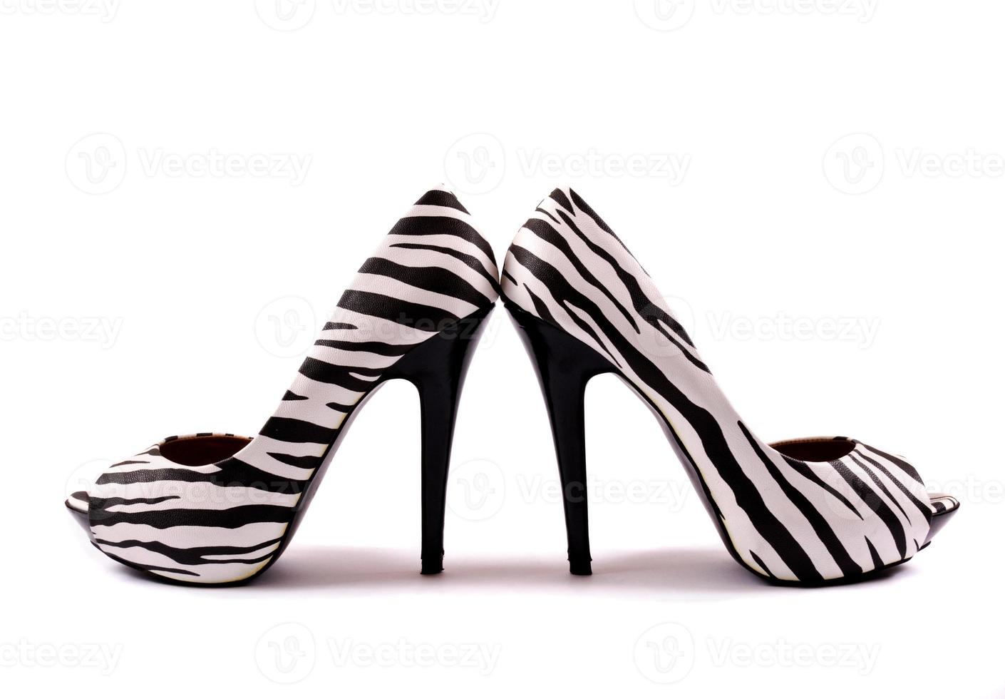 High heels isolated photo