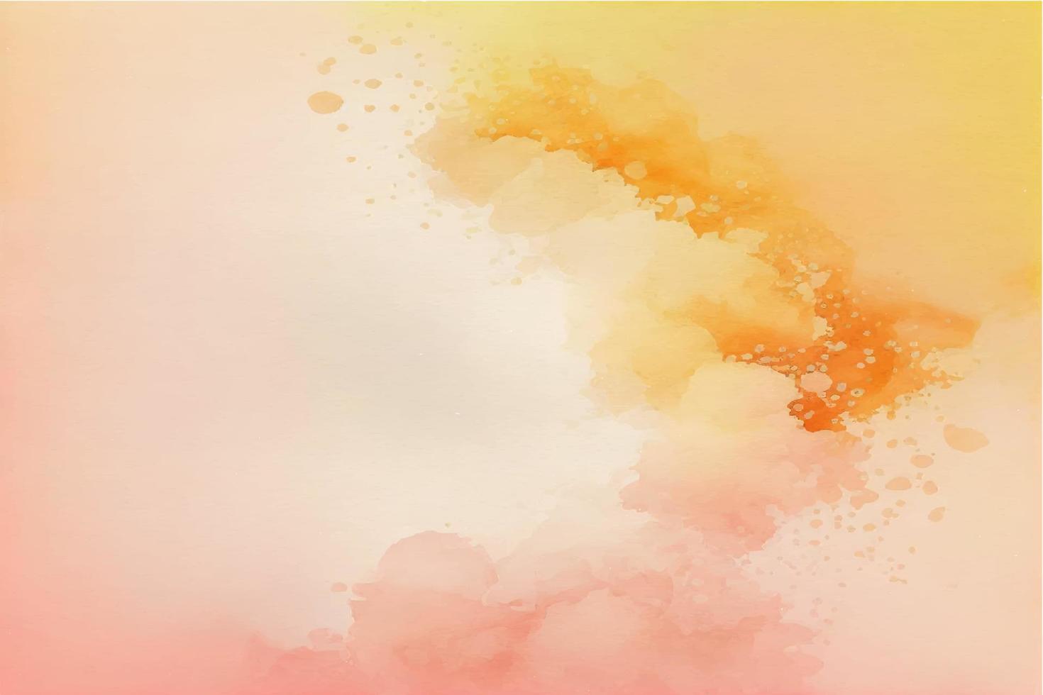 Vector watercolor texture with white clouds and sky for cards. Hand drawn vector texture. Heaven. Summer watercolour banner. Template for design.