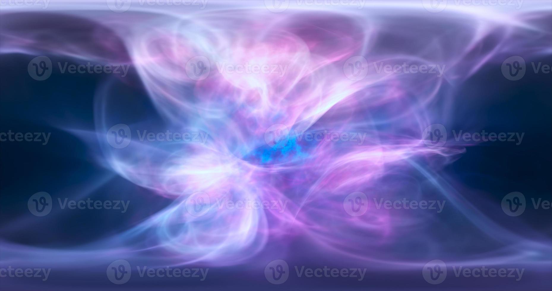 Abstract waves of iridescent glowing energy magical cosmic galactic wind bright abstract background photo