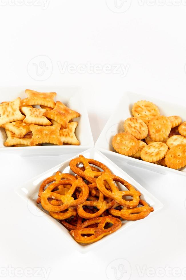 Pretzels and snacks photo