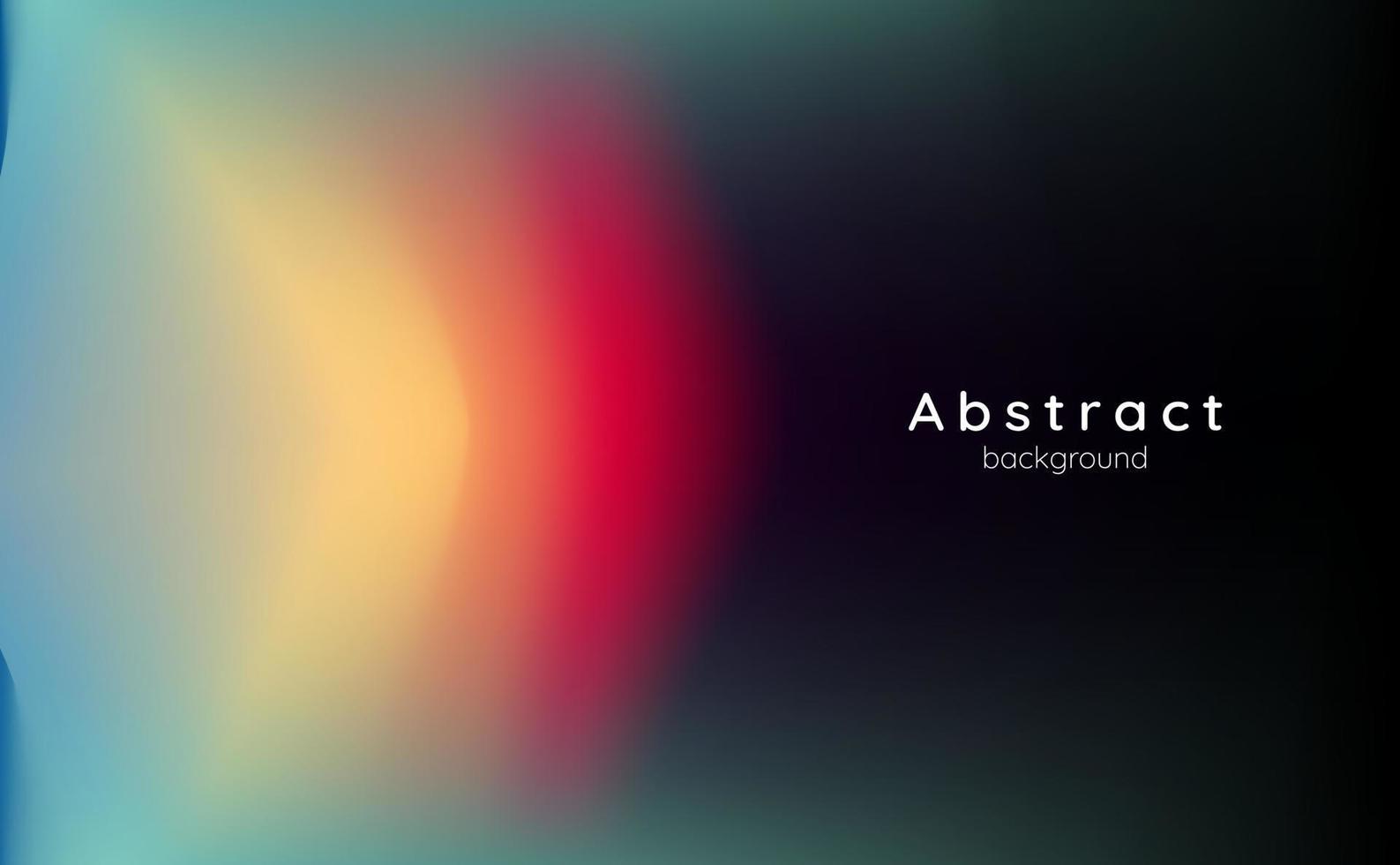 abstract rainbow soft blurred wave soft gradient futuristic banner background design vector