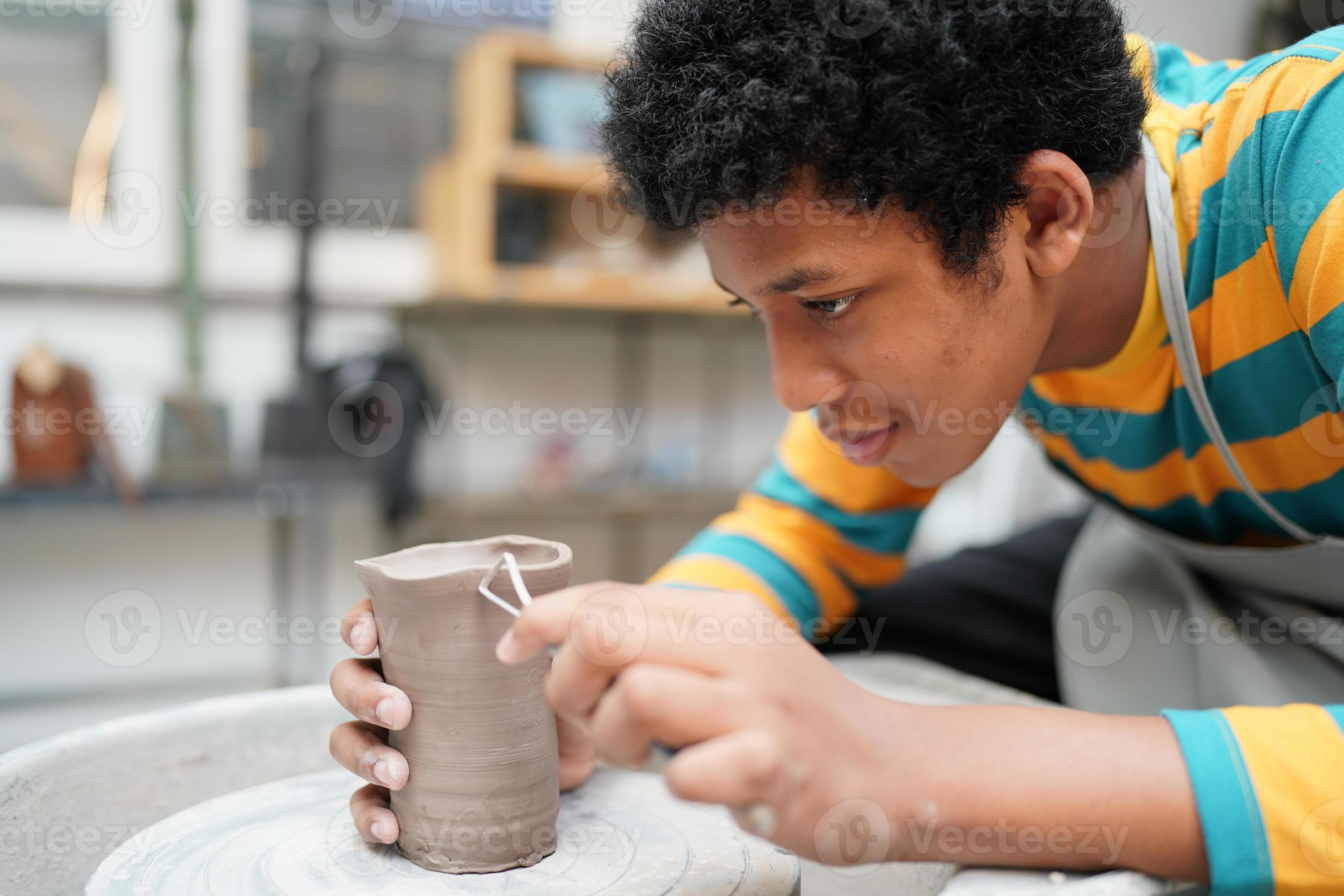 Pottery, Potter, Portrait