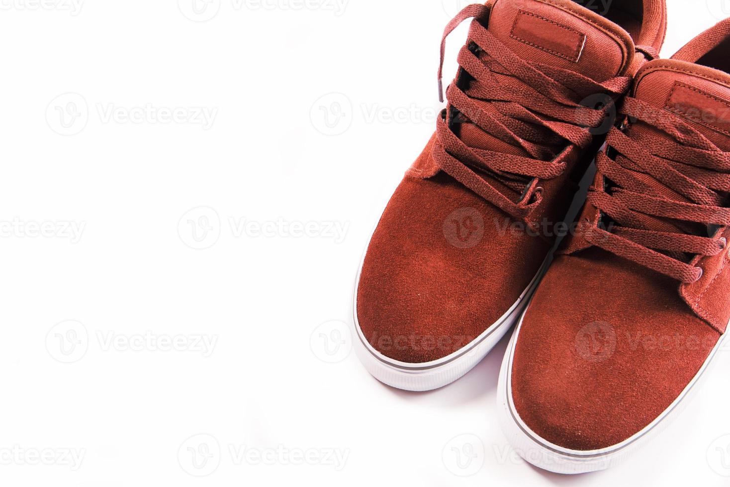 Sneakers isolated on white photo