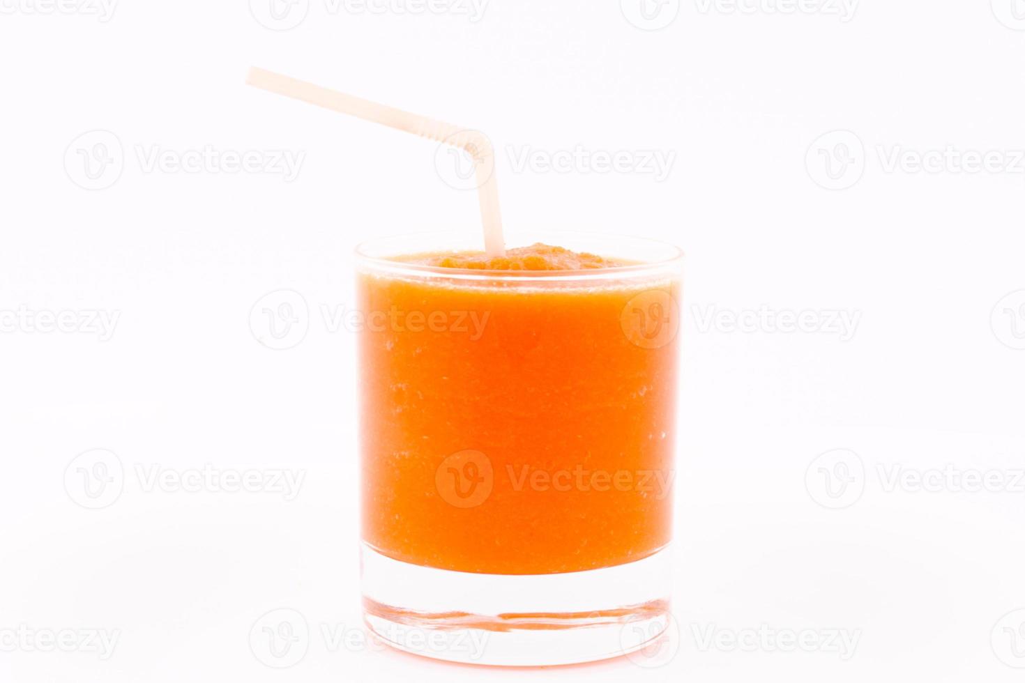 Carrot ice juice photo