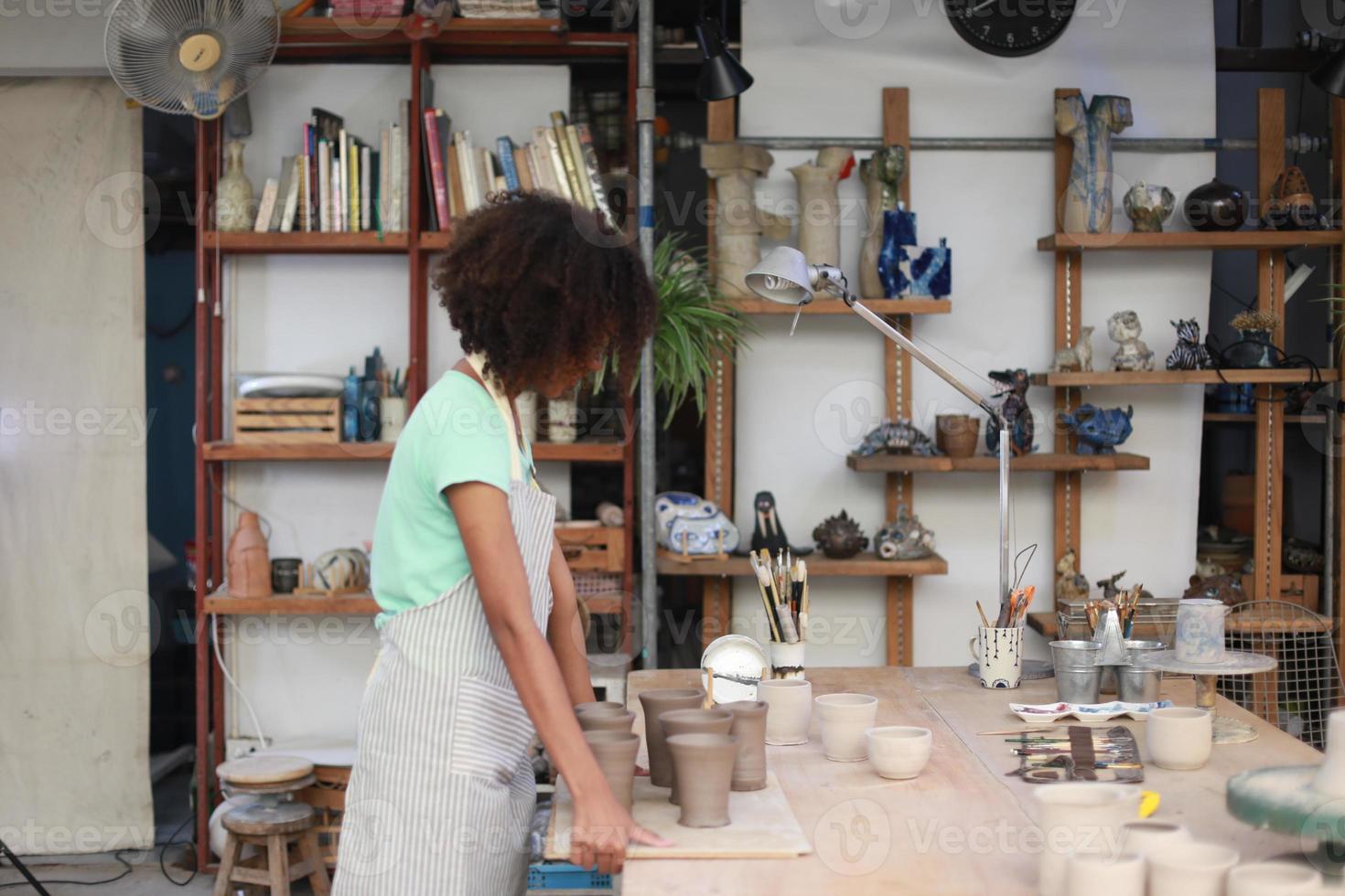 Small business owner of Young People Creating Pottery photo