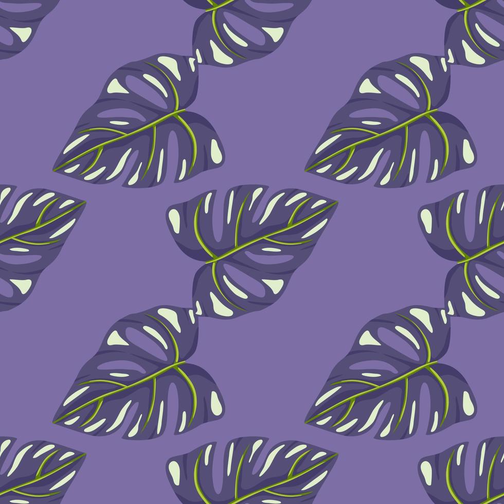 botánico hoja fondo de pantalla. tropical patrón, palma hojas floral antecedentes. resumen exótico planta sin costura modelo. vector