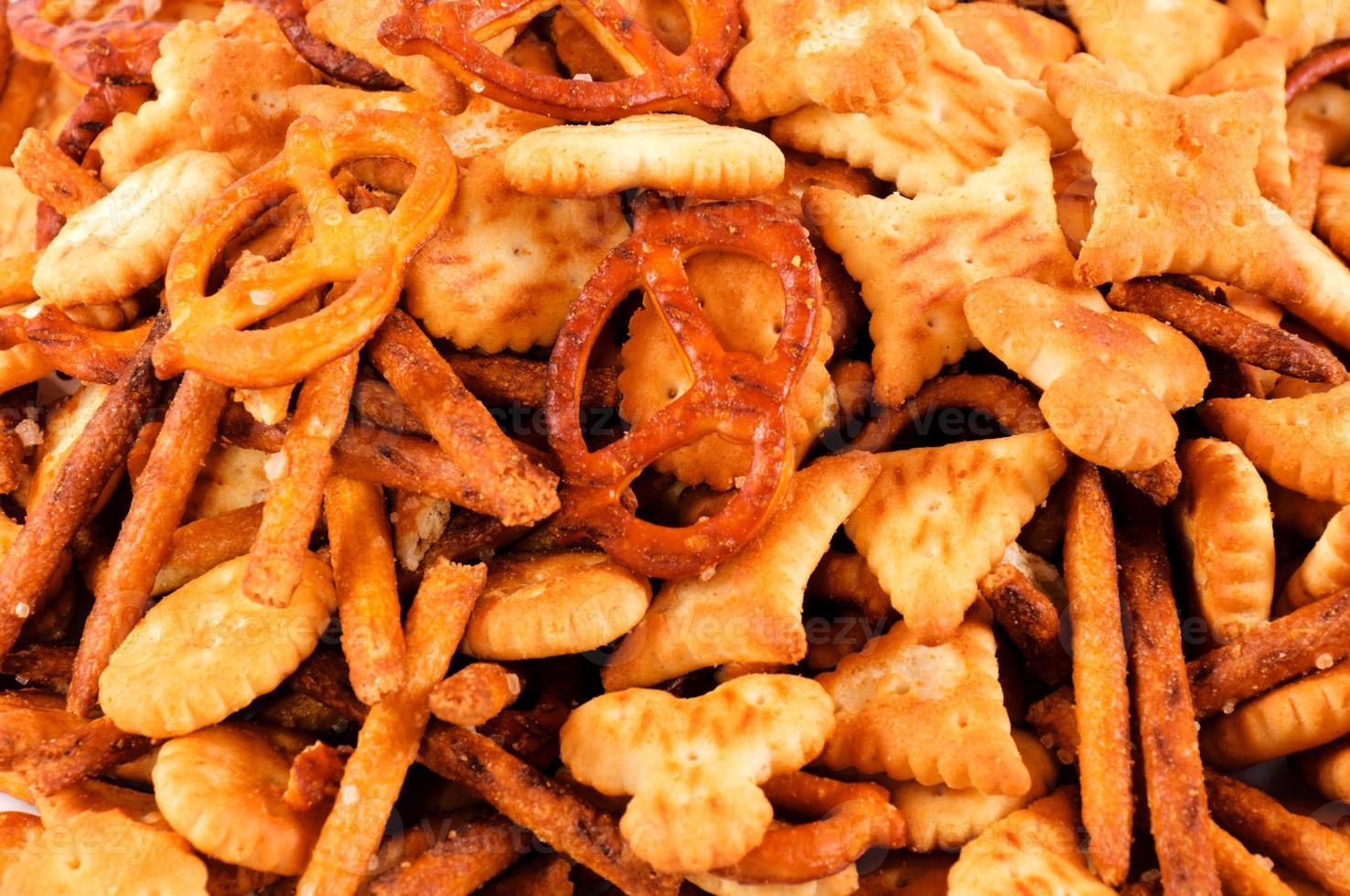 Variation of snacks photo