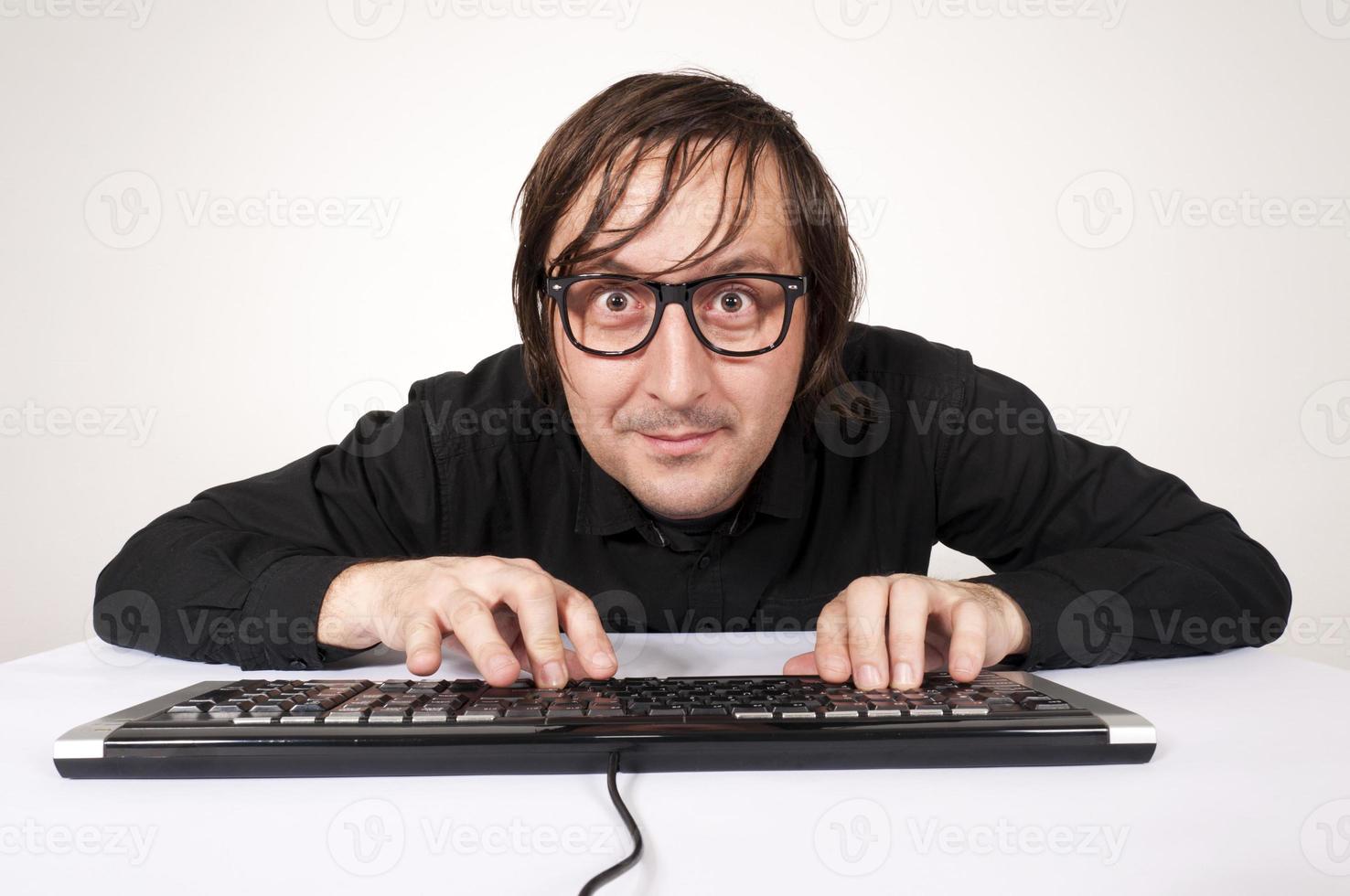 Hacker in Action photo