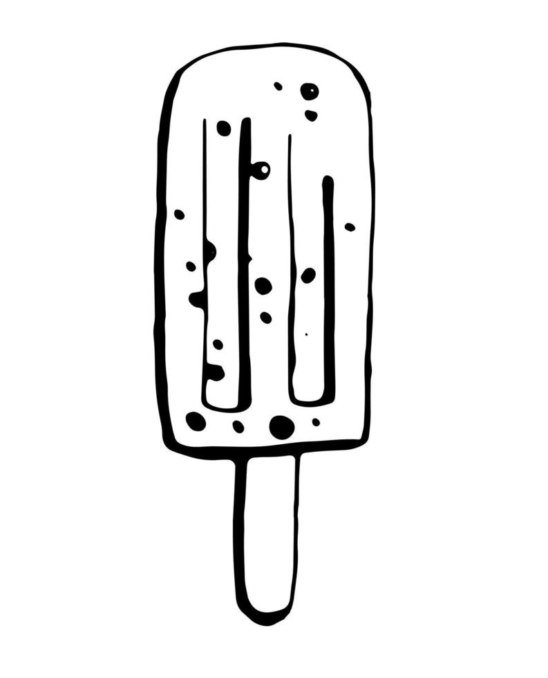 Ice cream. Vector clipart