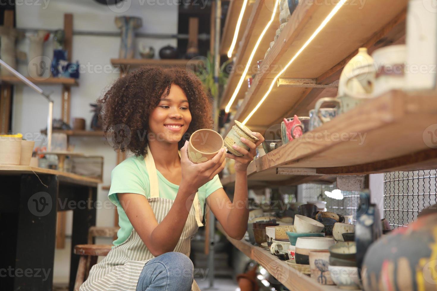 Small business owner of Young People Creating Pottery photo