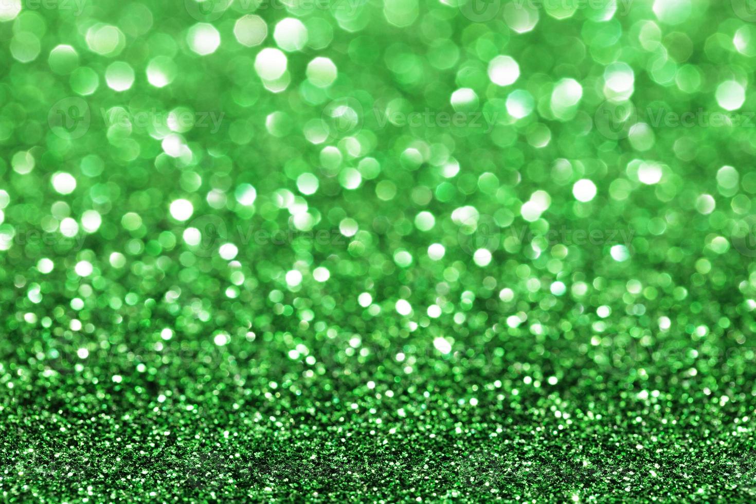 Green sparkle. Glitter background. photo