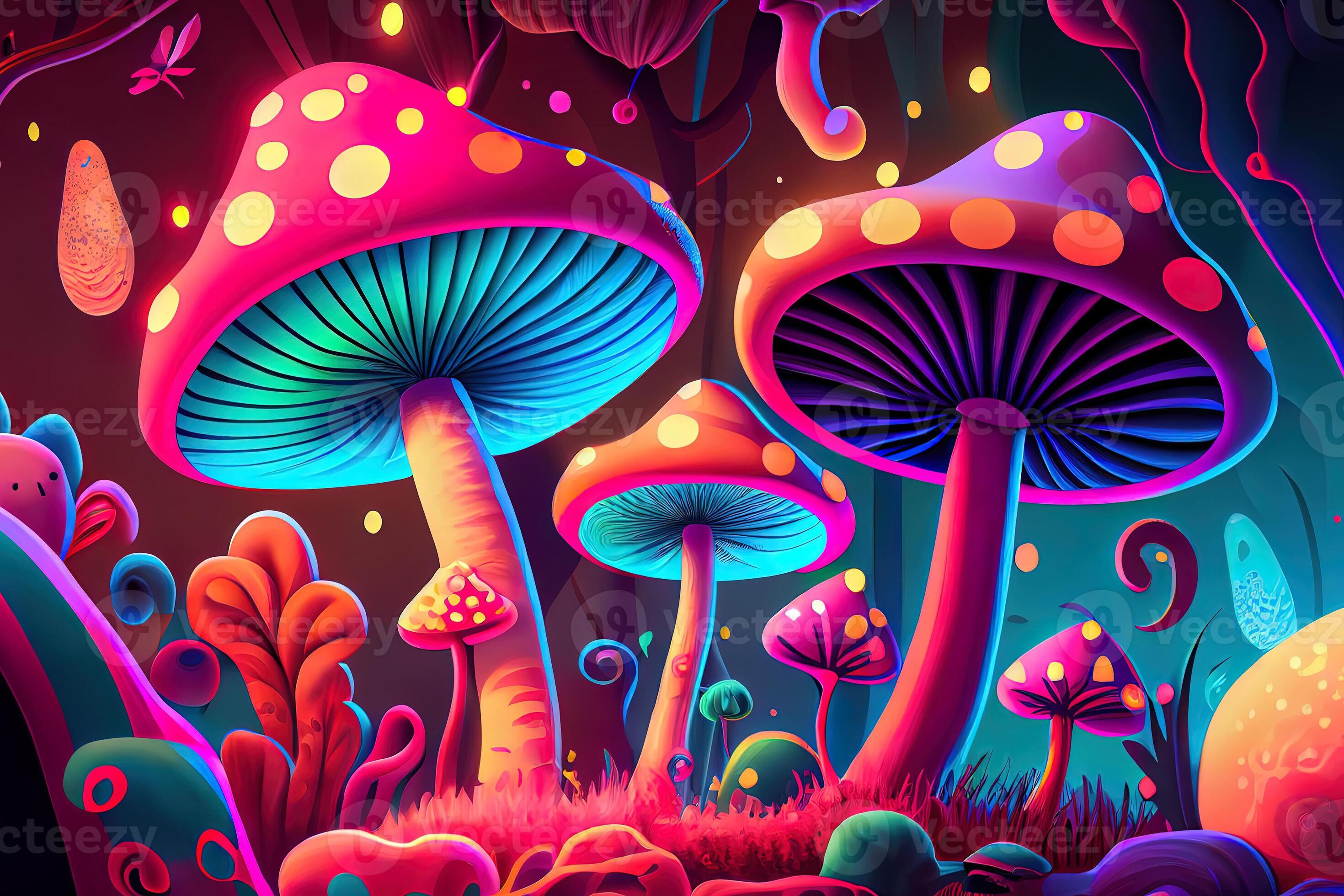 Magic mushroom HD wallpapers  Pxfuel