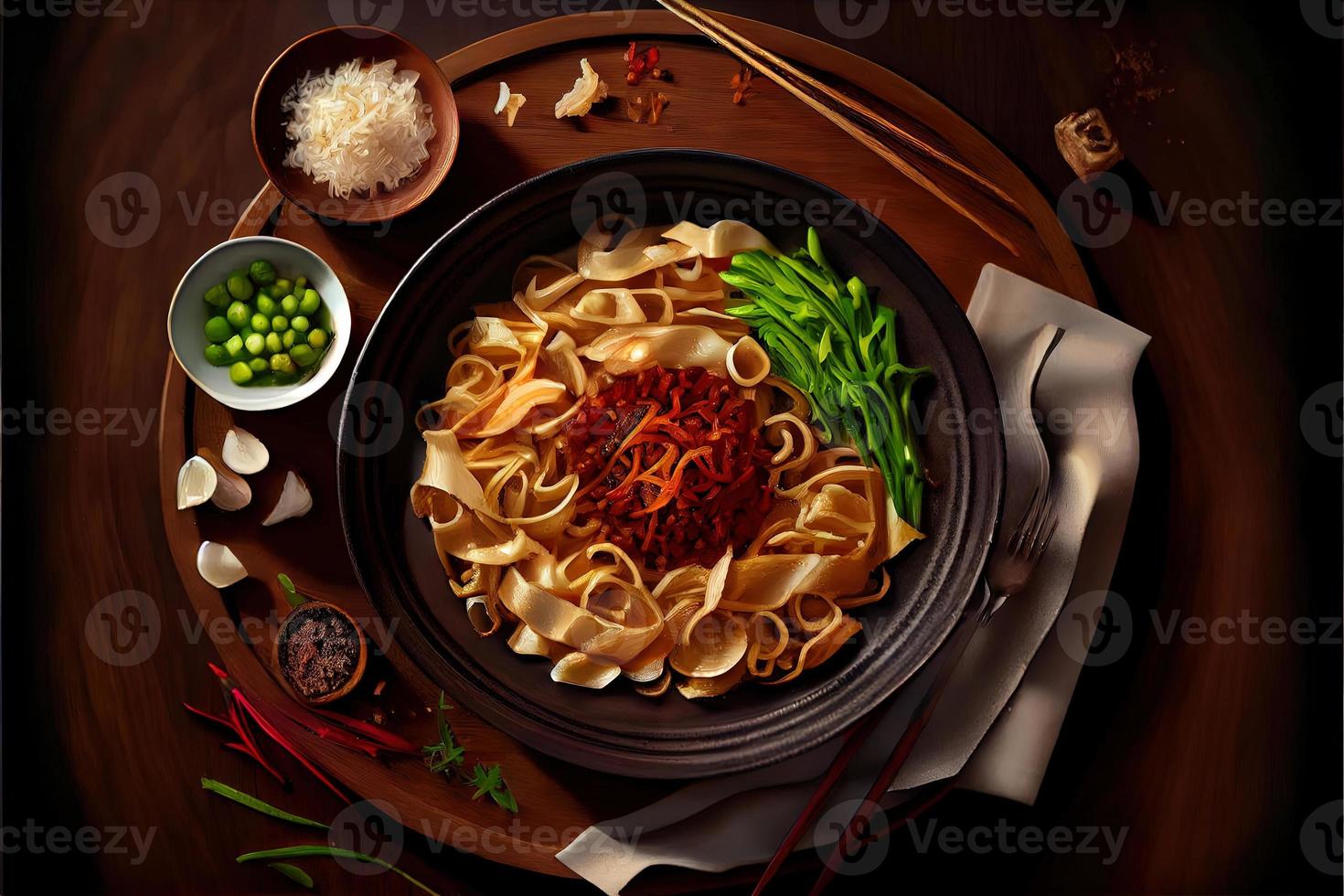 Chinese Zha Jiang Mian Food photo