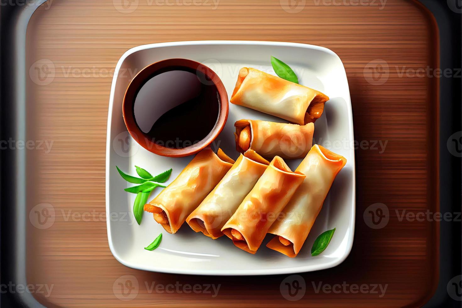 Chinese Spring Rolls Food photo