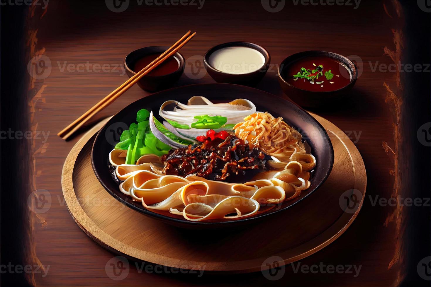 Chinese Zha Jiang Mian Food photo