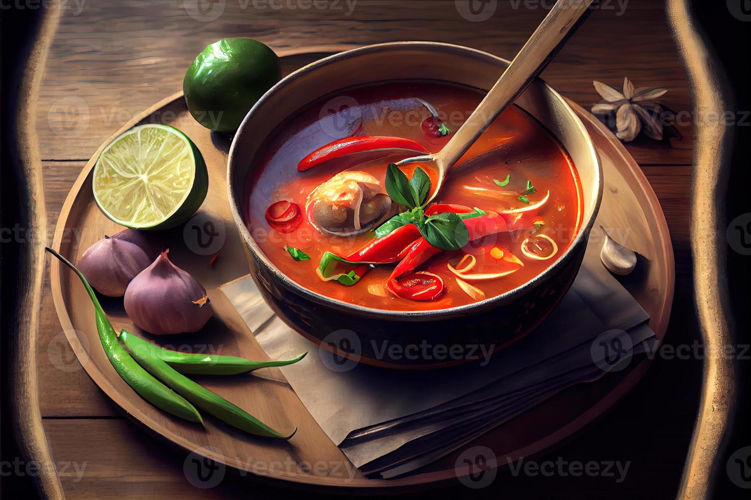 Thai Tom Yum food photo