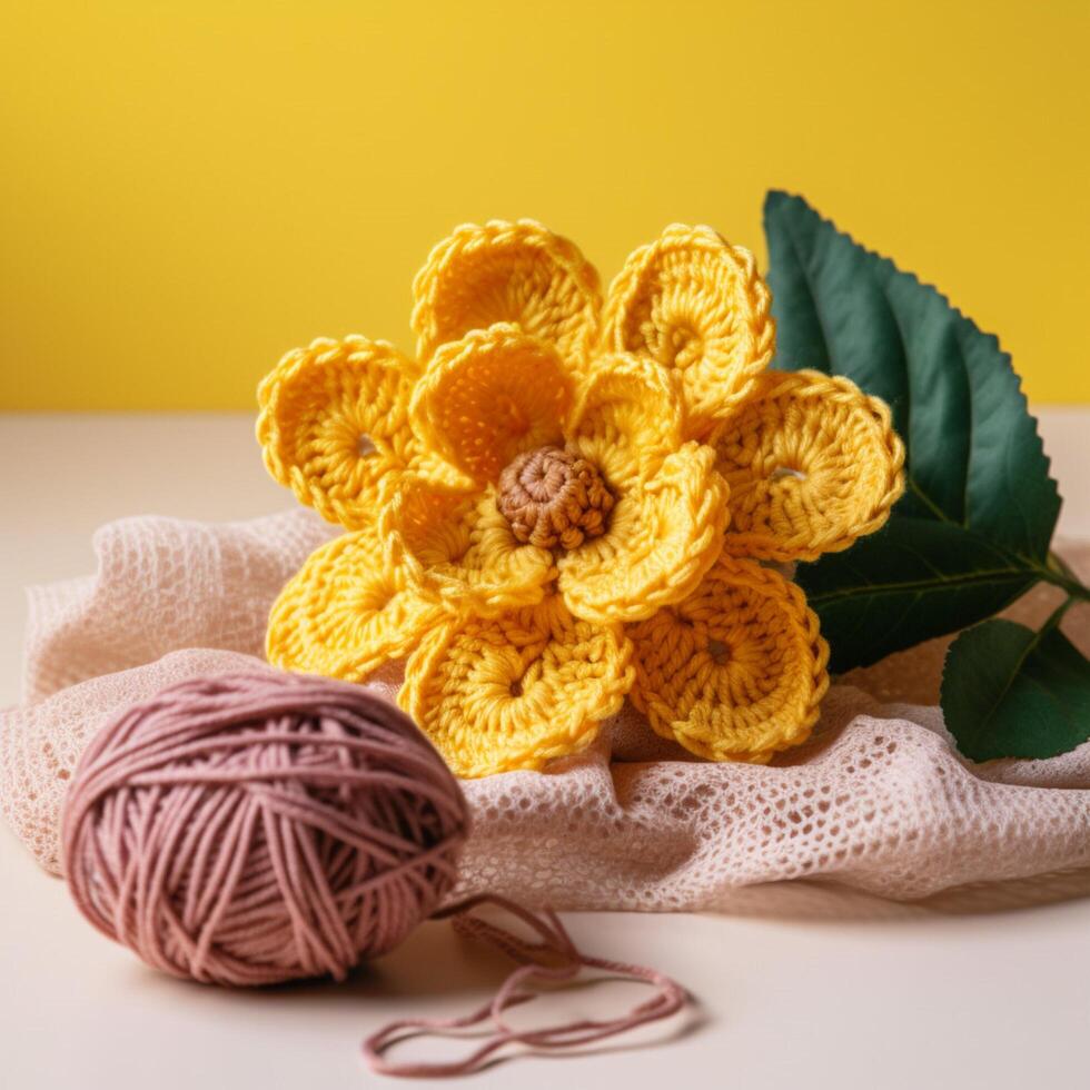 A close up of flower with background photo