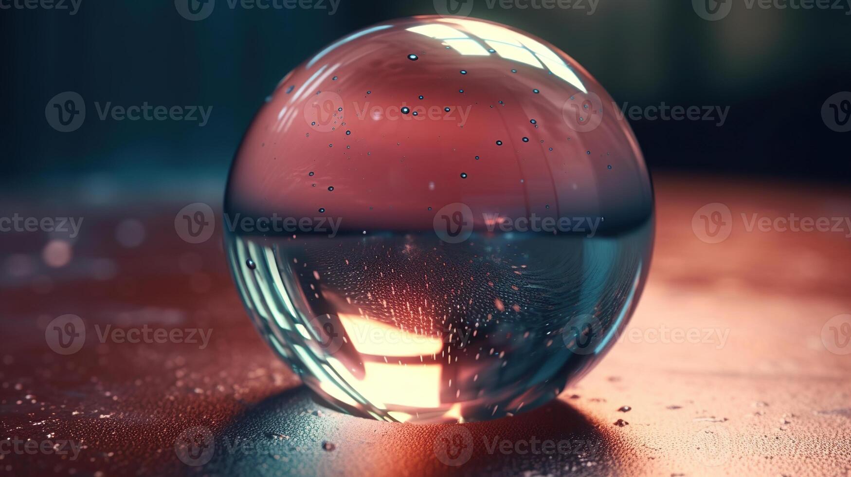 Sprayed gradient with the grain effect bubble, Image photo