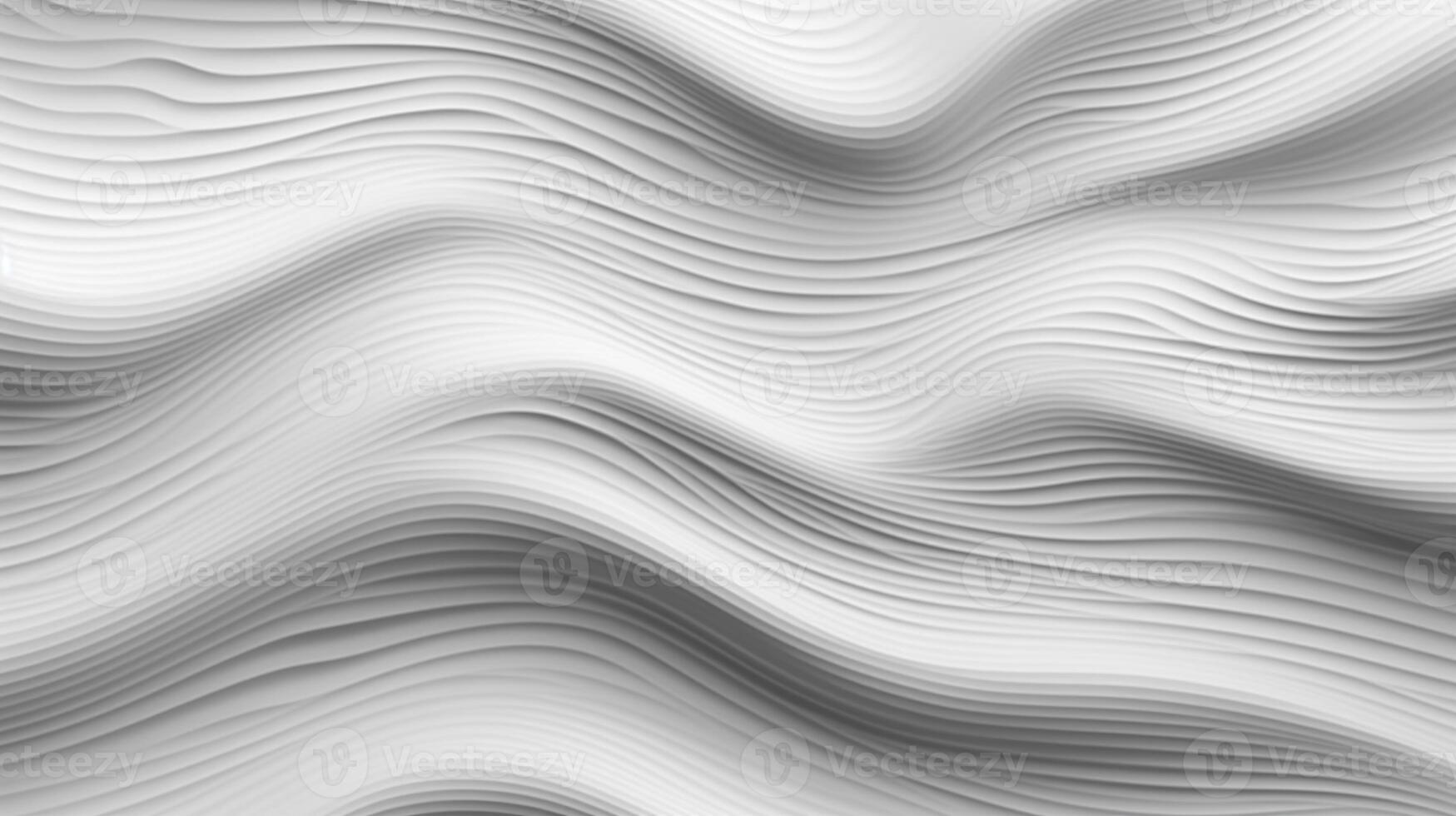 White 3 d background with wave, Image photo