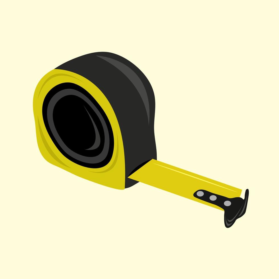 Measuring tape equipment vector illustration for graphic design and decorative element