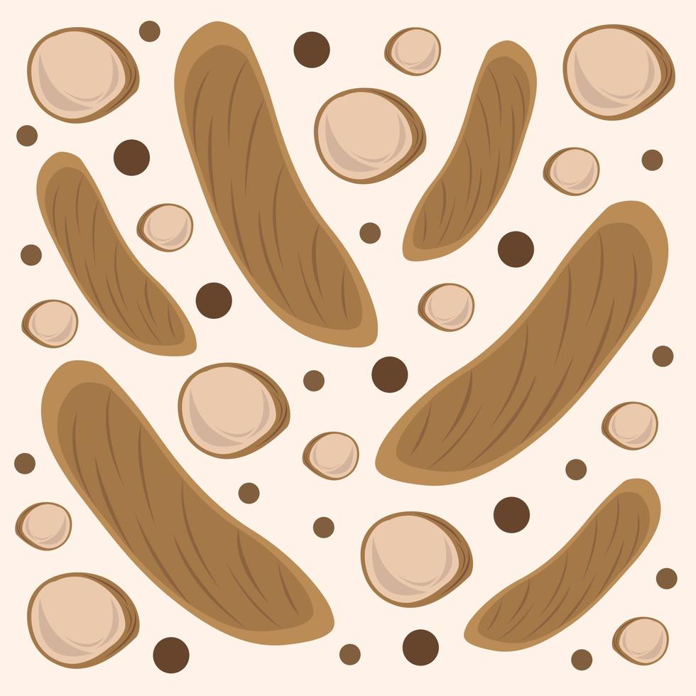 Organic potato yam vector illustration for graphic design and decorative element