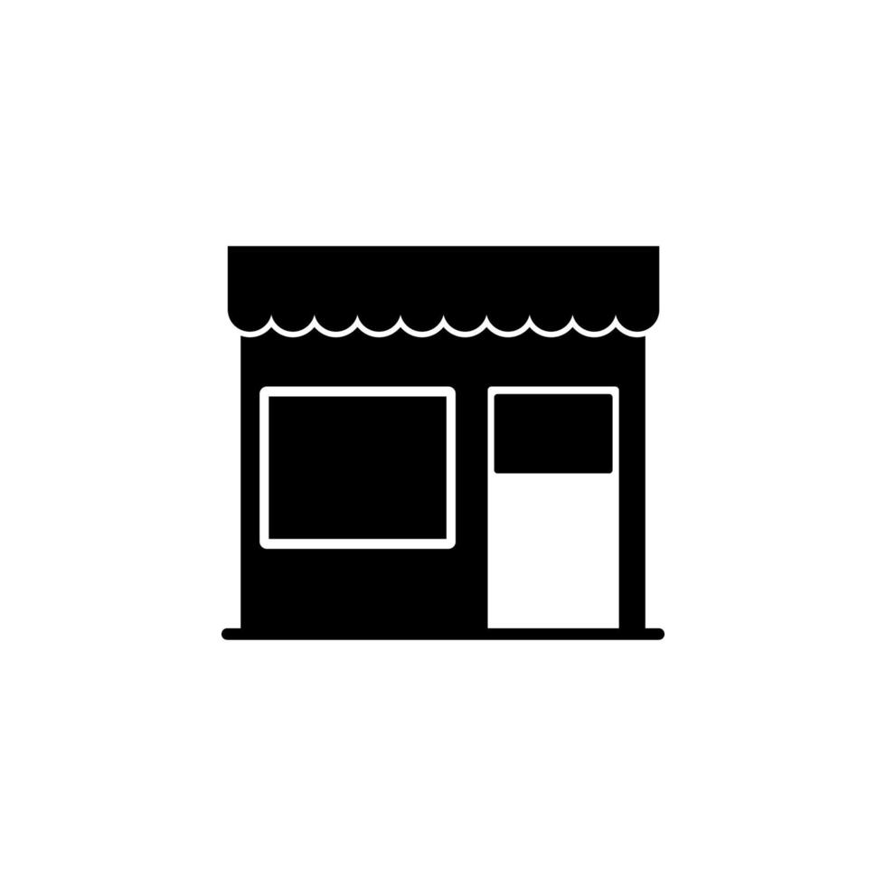 tienda vector icono ilustración