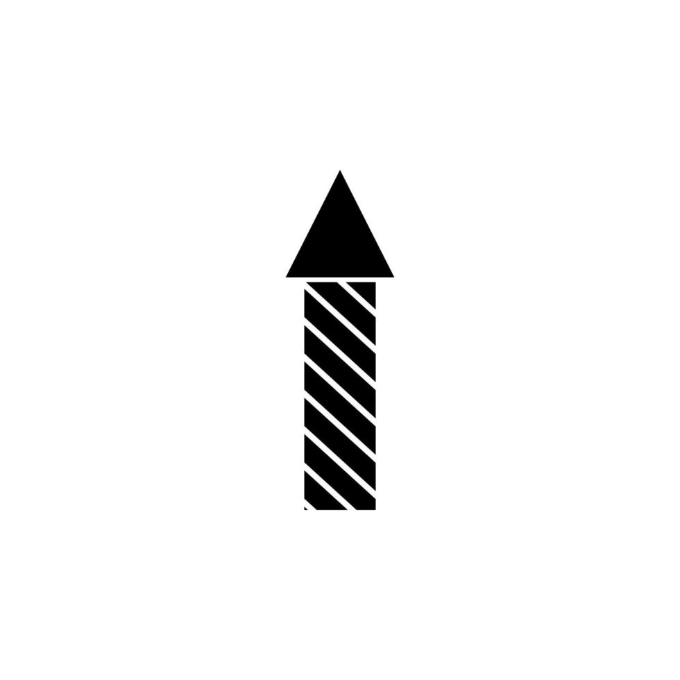 striped arrow vector icon illustration