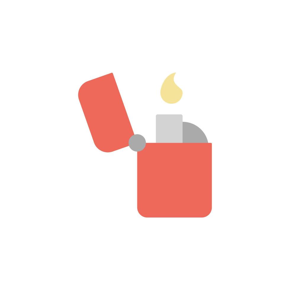 Lighter vector icon illustration