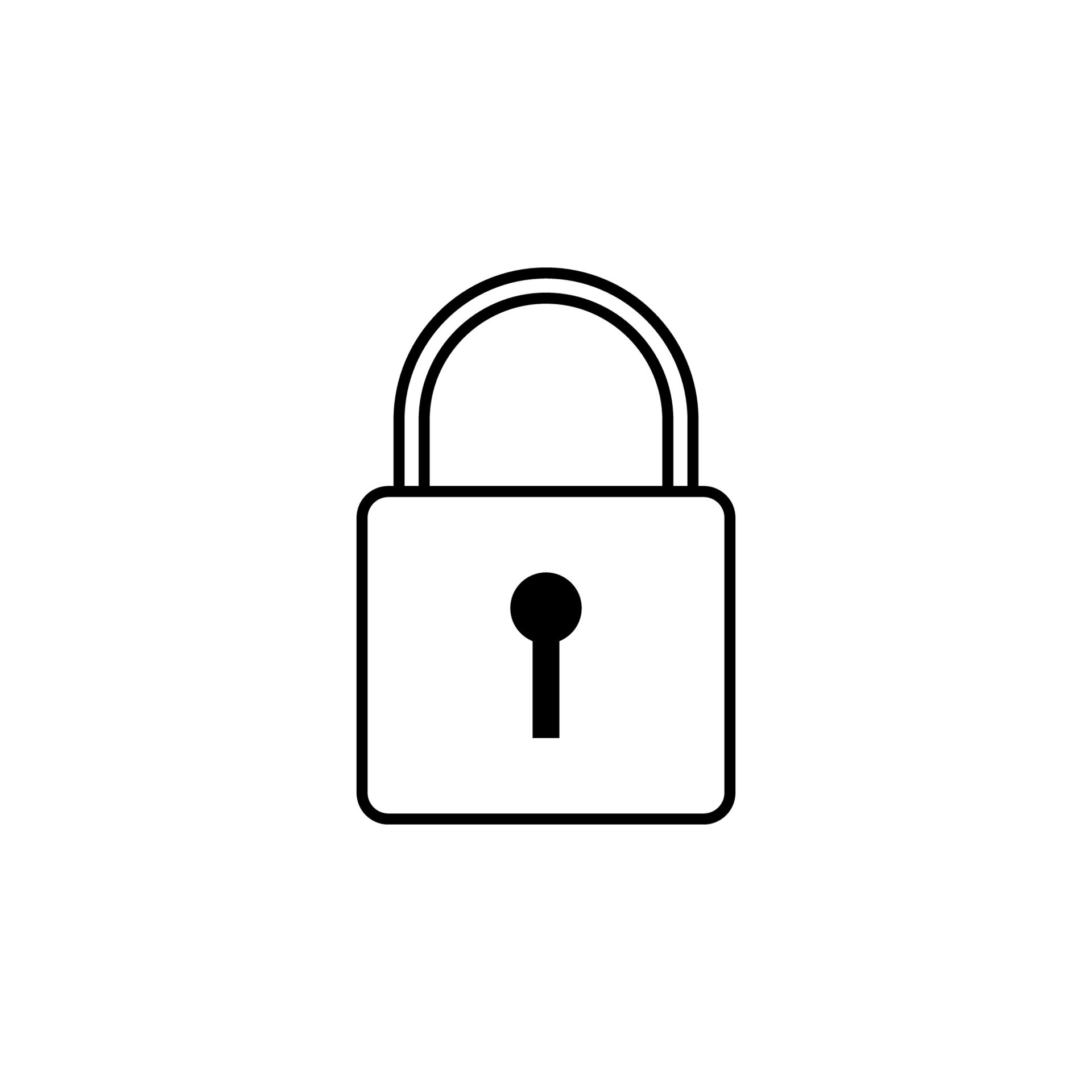 lock vector icon illustration 23037003 Vector Art at Vecteezy
