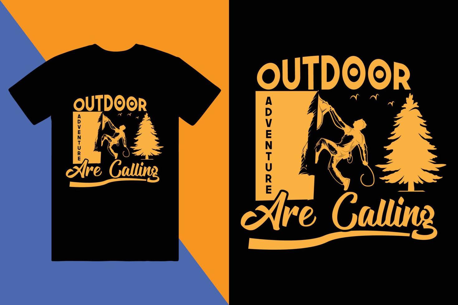 creative adventure, mountain, outdoor, camping, custom logo tshirt design vector