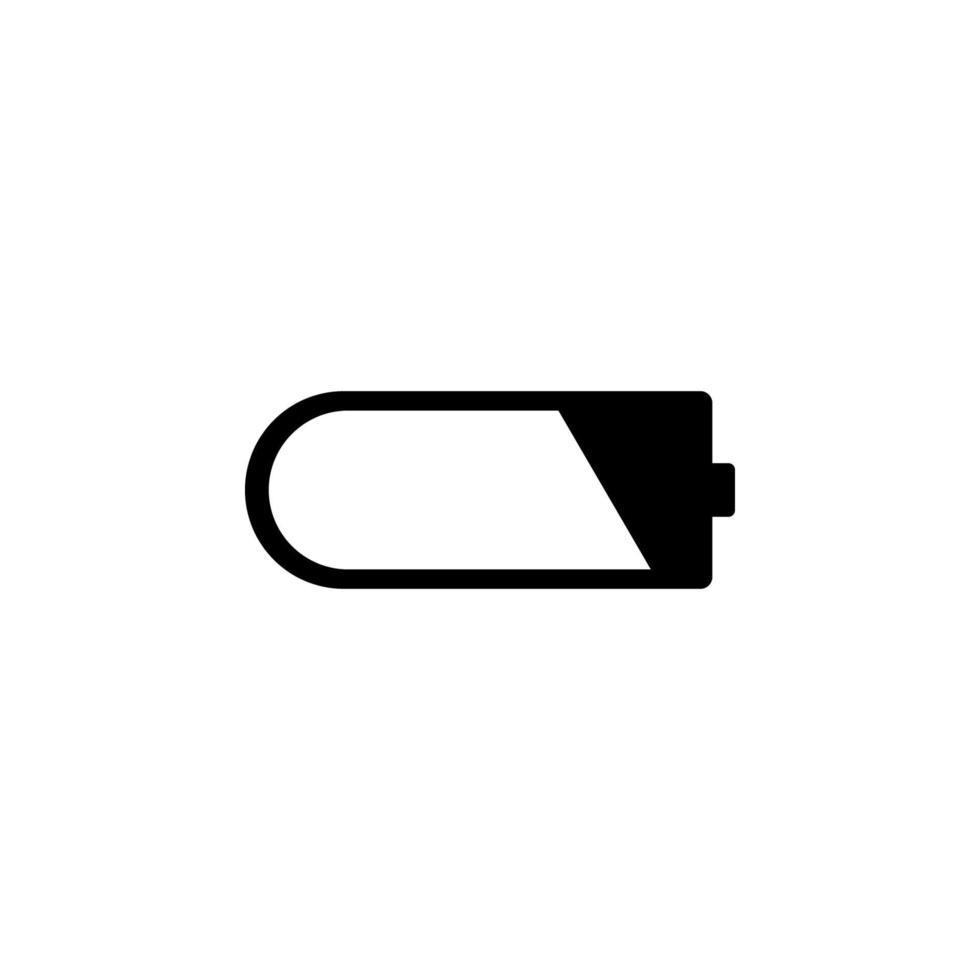 charged battery vector icon illustration