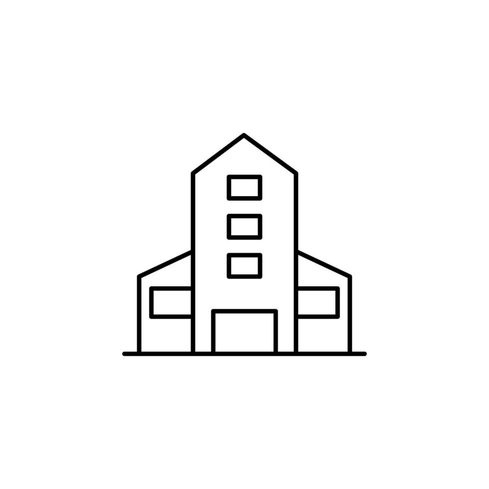 garage vector icon illustration