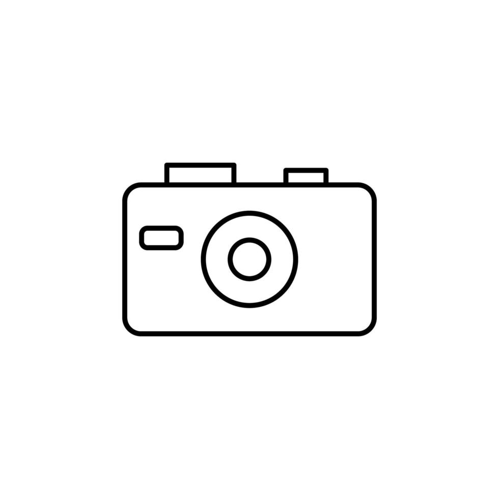 camera vector icon illustration
