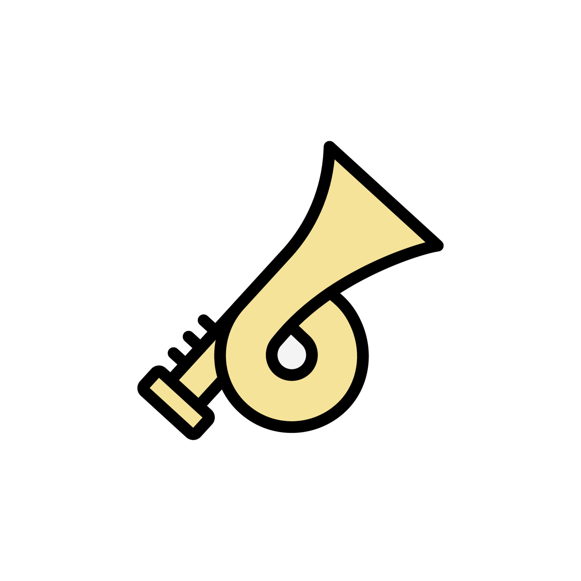 Bugle vector icon illustration 23037862 Vector Art at Vecteezy