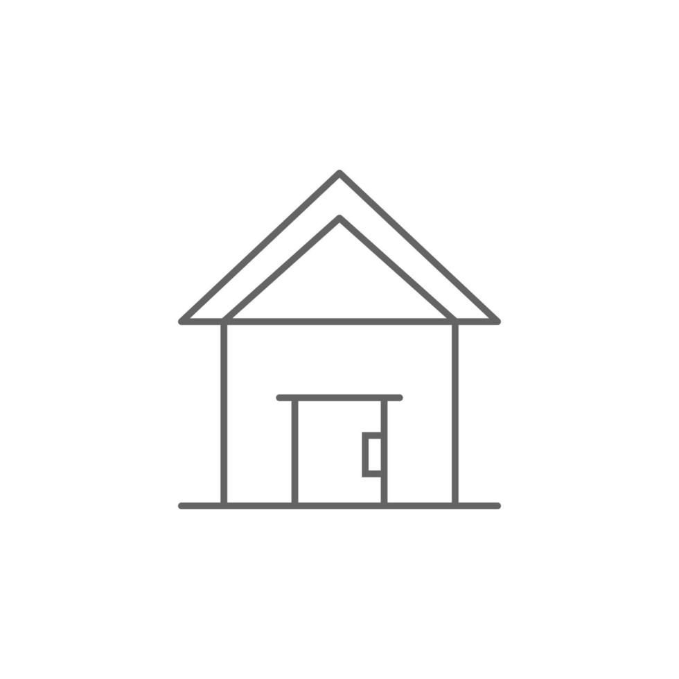 casa, Holanda vector icono ilustración