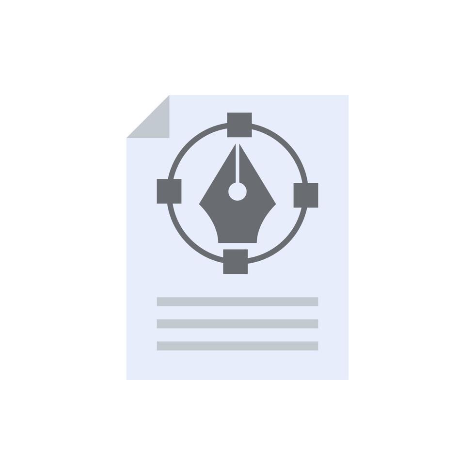 illustrative description colored vector icon illustration