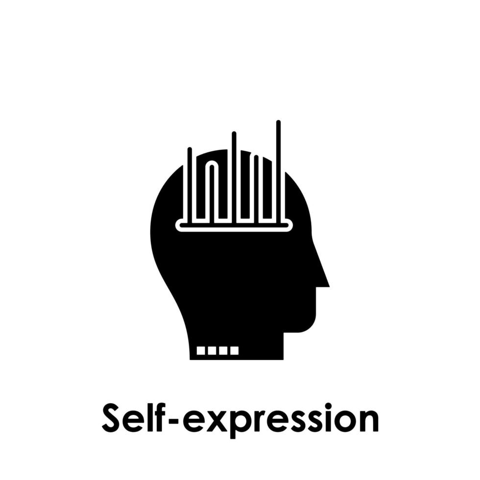 had, chart, self-expression vector icon illustration