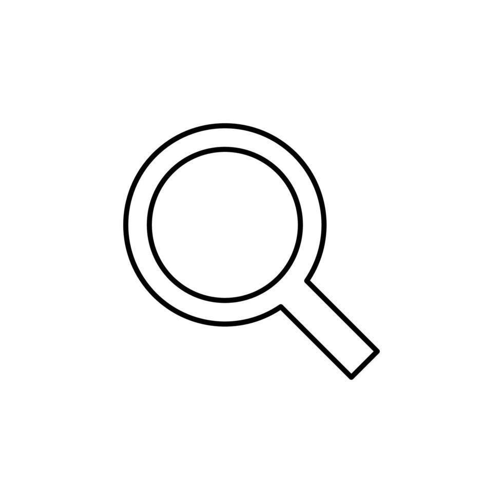 search sign vector icon illustration