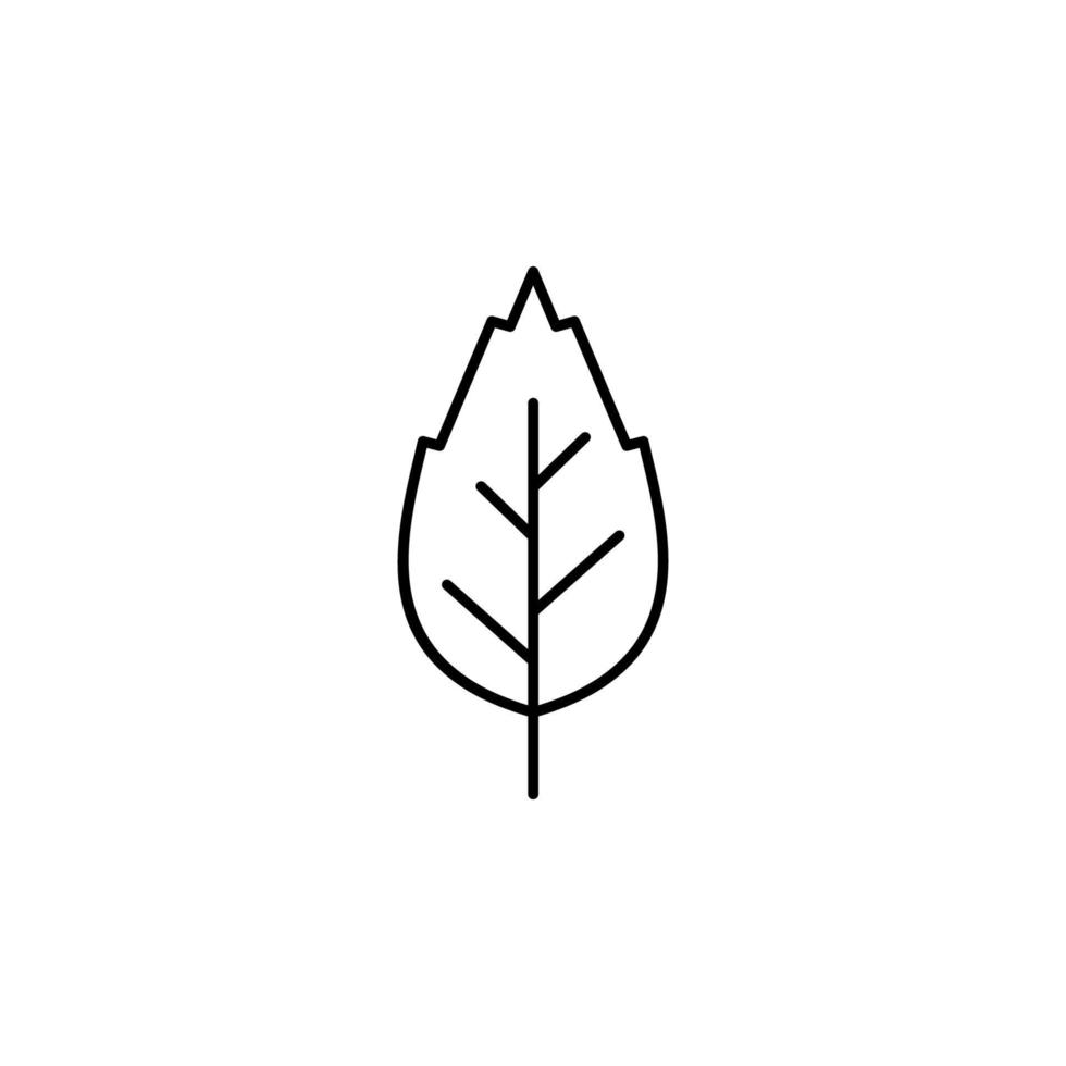 leaf vector icon illustration