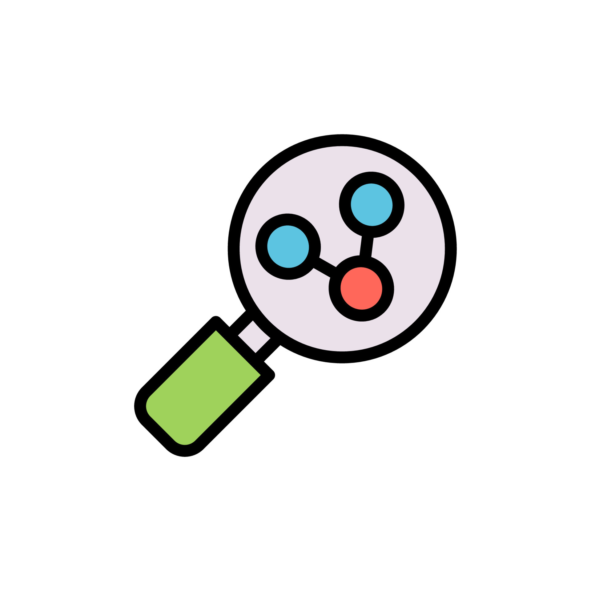 Magnifier Molecule Vector Icon Illustration 23038930 Vector Art At Vecteezy Magnifier Molecule Vector Icon Illustration 23038930 Vector Art At Vecteezy