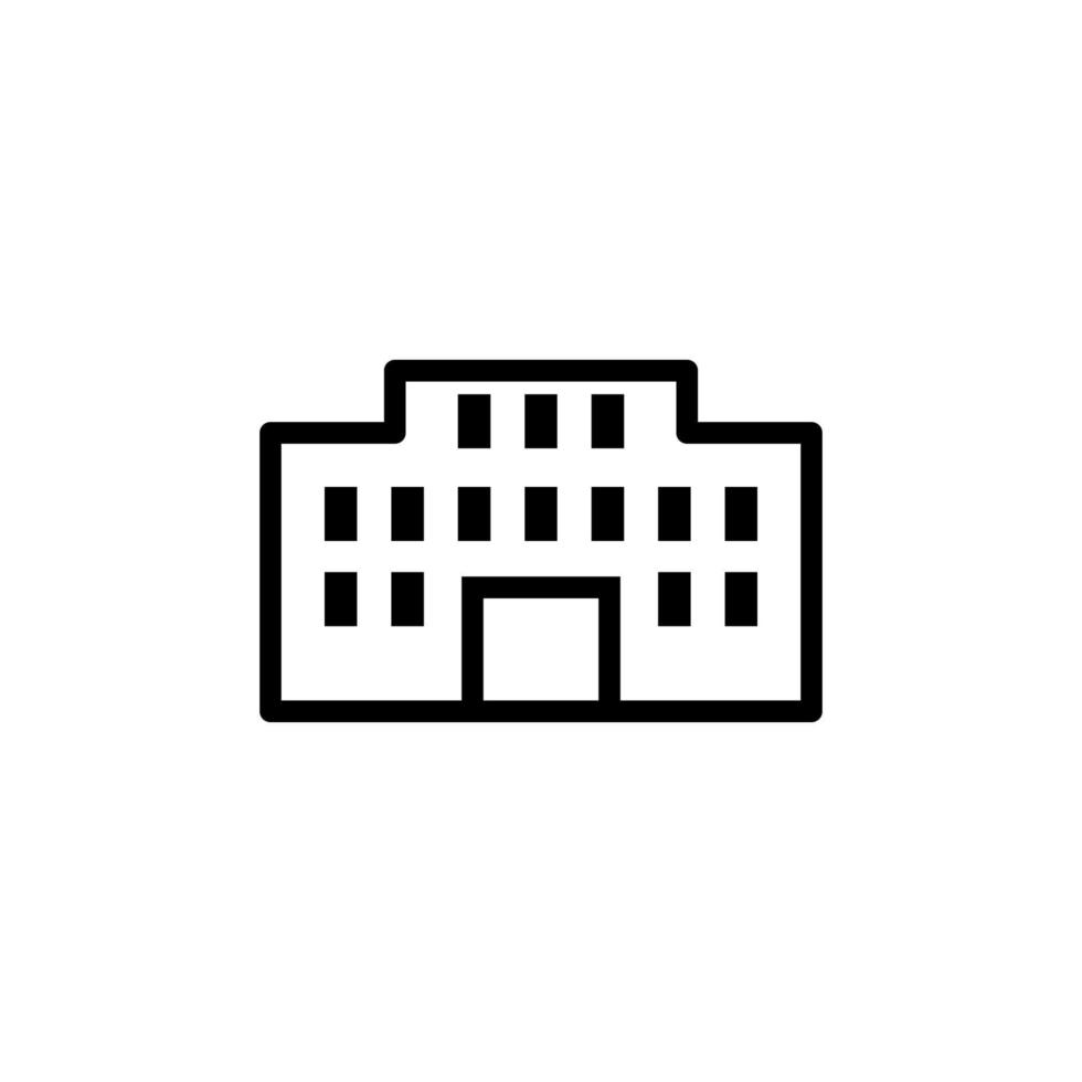 building vector icon illustration