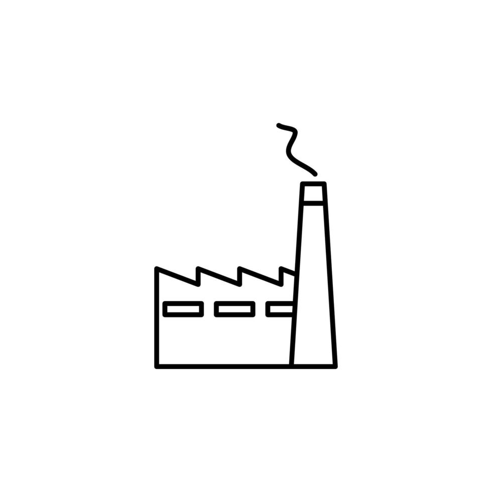 factory vector icon illustration