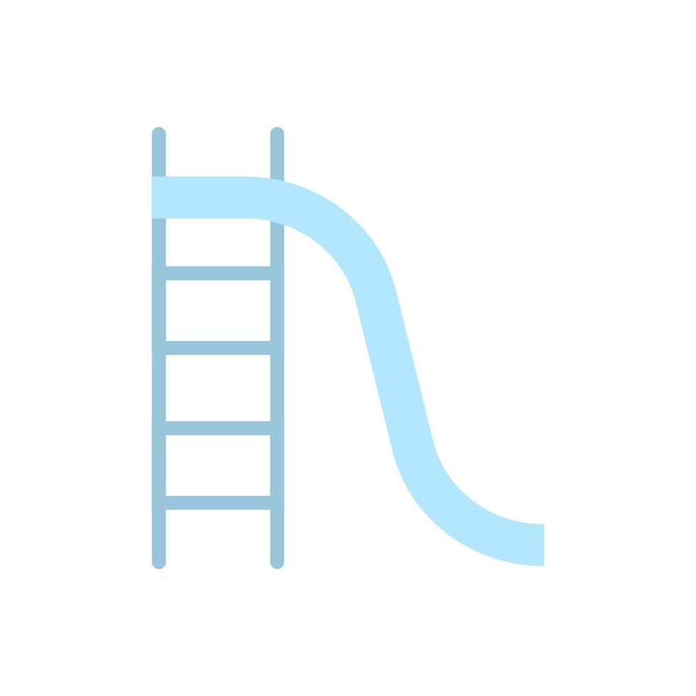 Slide, toy vector icon illustration