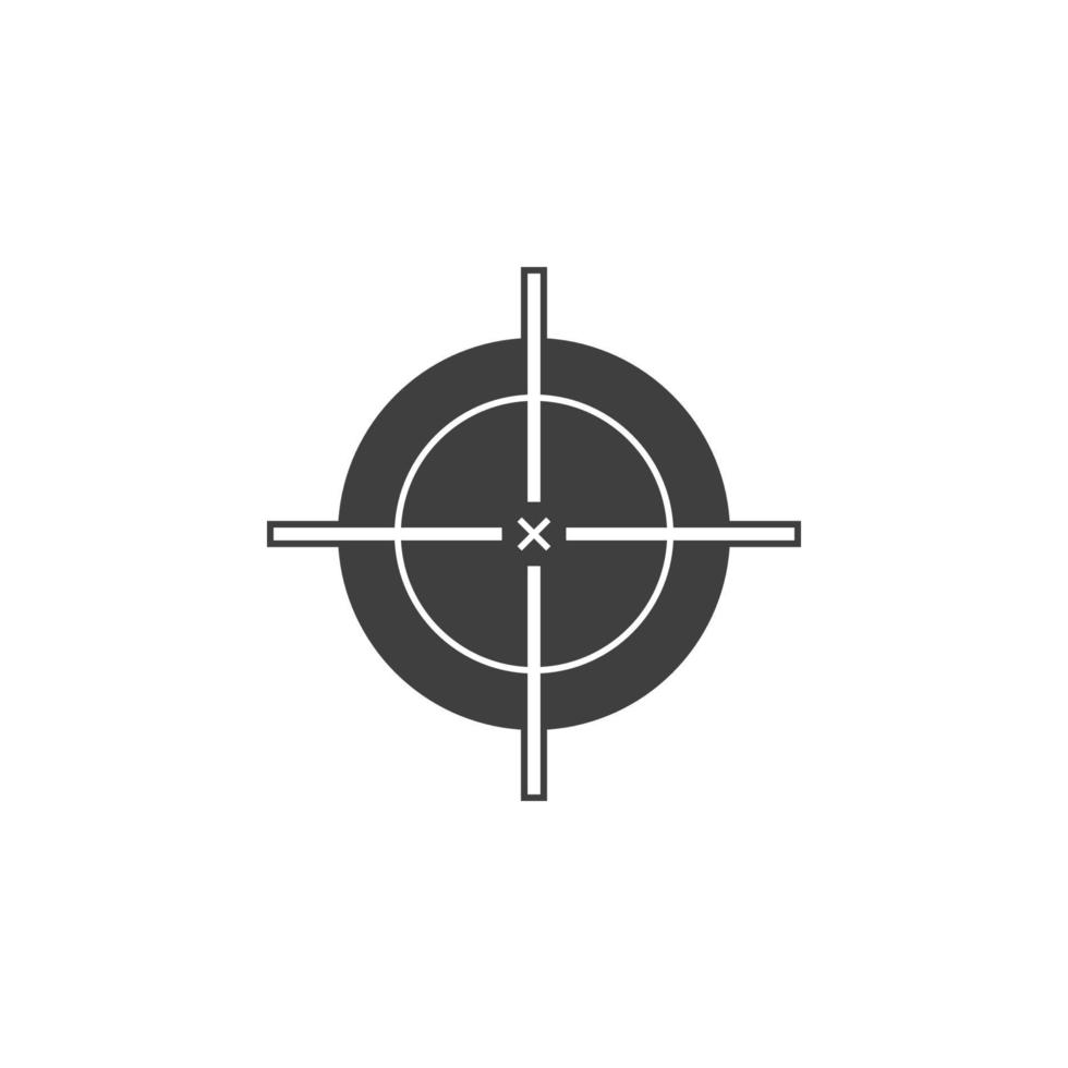 target vector icon illustration