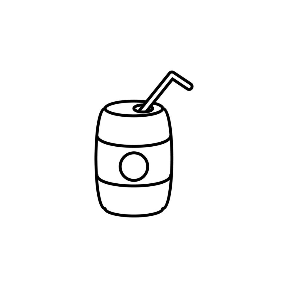 juice in jar vector icon illustration