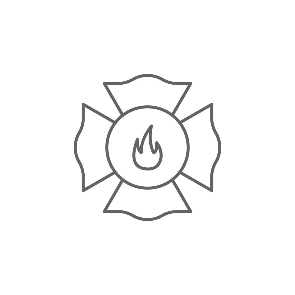 Emergencies, panic button vector icon illustration